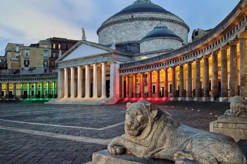 Piazza del Plebiscito, Naples.