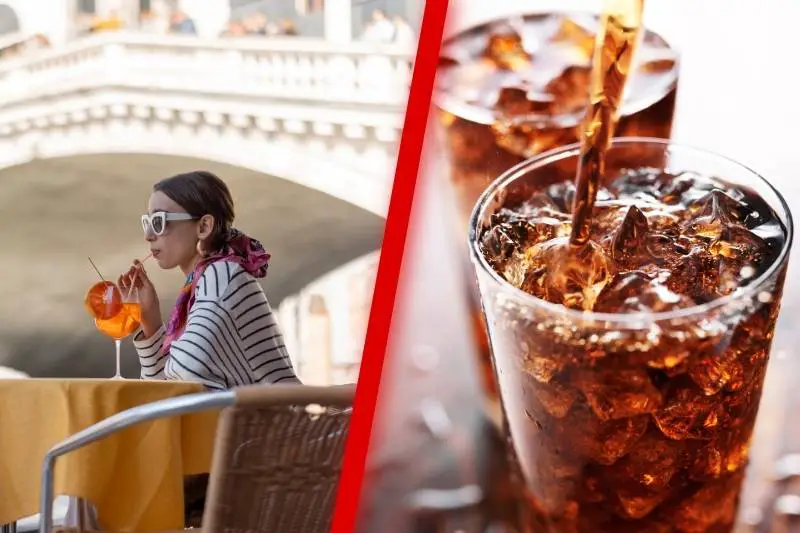 drinks in Italy vs US