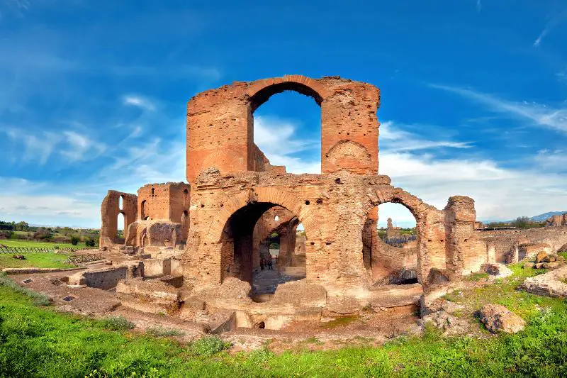 Ruins on the Via Appia Antica Rome