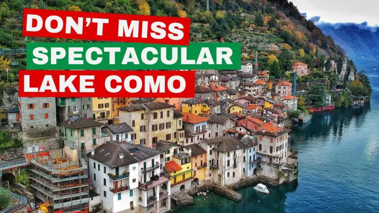 Don't miss spectacular Lake Como